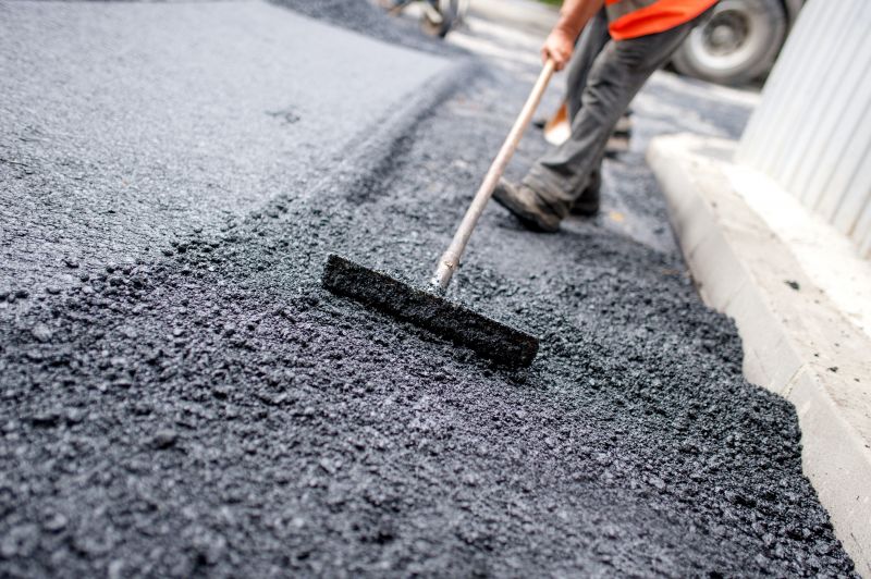 Asphalt Pad Installation detail