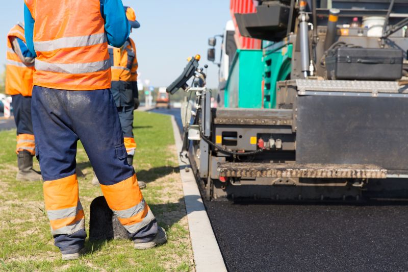 Asphalt Pad Installation detail